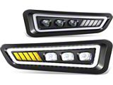LED DRL Projector Fog Lights (17-20 F-150 Raptor)