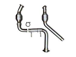 CVF 3-Inch Stainless Steel Catted Downpipe (21-23 3.5L EcoBoost F-150 Raptor)