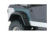 Bushwacker 59-83 Jeep CJ5 Cutout Style Flares 2pc - Black - 10060-07
