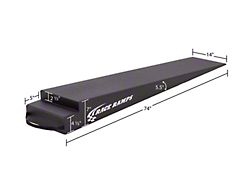 Race Ramps H Trailer Ramps; 5.50-Degree Approach Angle; 7-Inch 