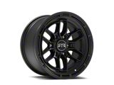 RTR EVO 6 Satin Black Wheel; 17x9; 0mm Offset; 6x139.7mm Bolt Pattern; 93.10mm Hub Bore