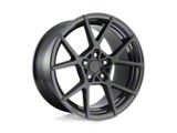 Rotiform KPS Matte Black Wheel; 18x8.5; 45mm Offset; 5x112mm Bolt Pattern; 66.56mm Hub Bore