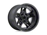XD Rockstar III Matte Black Wheel; 18x9; 0mm Offset; 5x139.7/5x150mm Bolt Pattern; 110.10mm Hub Bore