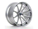 Rohana Wheels RC10 Silver Machined with Chrome Lip Wheel; 22x9; 42mm Offset; 5x130mm Bolt Pattern; 71.50mm Hub Bore