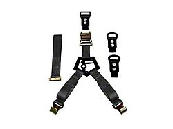 N-Fab Bed Mounted Rapid Tire Strap; Black 
