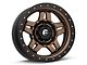 Fuel Wheels Anza Matte Bronze with Black Ring 6-Lug Wheel; 17x8.5; -6mm Offset (10-24 4Runner)