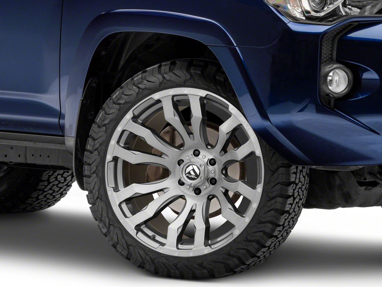 Fuel Wheels Toyota 4Runner Blitz Platinum Brushed Gunmetal 6Lug Wheel