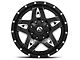 Fuel Wheels Full Blown Gloss Black Milled 6-Lug Wheel; 18x9; 14mm Offset (10-24 4Runner)