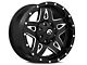 Fuel Wheels Full Blown Gloss Black Milled 6-Lug Wheel; 18x9; 14mm Offset (10-24 4Runner)