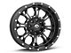 Fuel Wheels Krank Matte Black Milled 6-Lug Wheel; 20x10; -24mm Offset (10-24 4Runner)