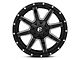 Fuel Wheels Maverick Gloss Black Milled 6-Lug Wheel; 20x9; 20mm Offset (10-24 4Runner)