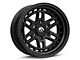 Fuel Wheels Nitro Matte Black 6-Lug Wheel; 17x9; -12mm Offset (10-24 4Runner)