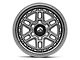 Fuel Wheels Nitro Matte Gunmetal 6-Lug Wheel; 17x9; 1mm Offset (10-24 4Runner)