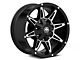 Mayhem Wheels Rampage Black Milled 6-Lug Wheel; 17x9; -12mm Offset (10-24 4Runner)