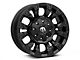Fuel Wheels Vapor Matte Black 6-Lug Wheel; 18x9; 19mm Offset (10-24 4Runner)