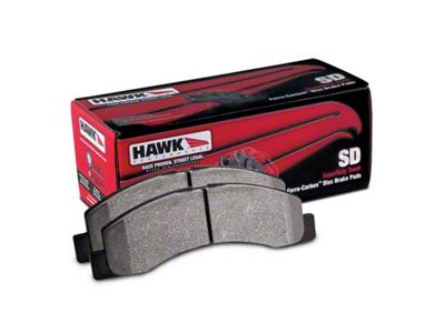 Hawk Performance SuperDuty Brake Pads; Front Pair (03-24 4Runner)
