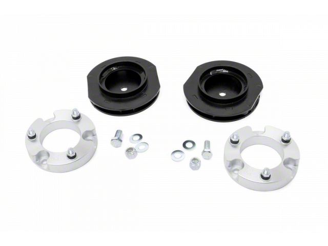 Rough Country 2-Inch Spacer Suspension Lift Kit; Aluminum (03-09 4WD 4Runner w/o X-REAS System)