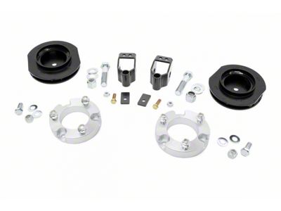 Rough Country 2-Inch Spacer Suspension Lift Kit; Aluminum (10-24 4WD 4Runner w/ X-REAS System, Excluding TRD Pro)