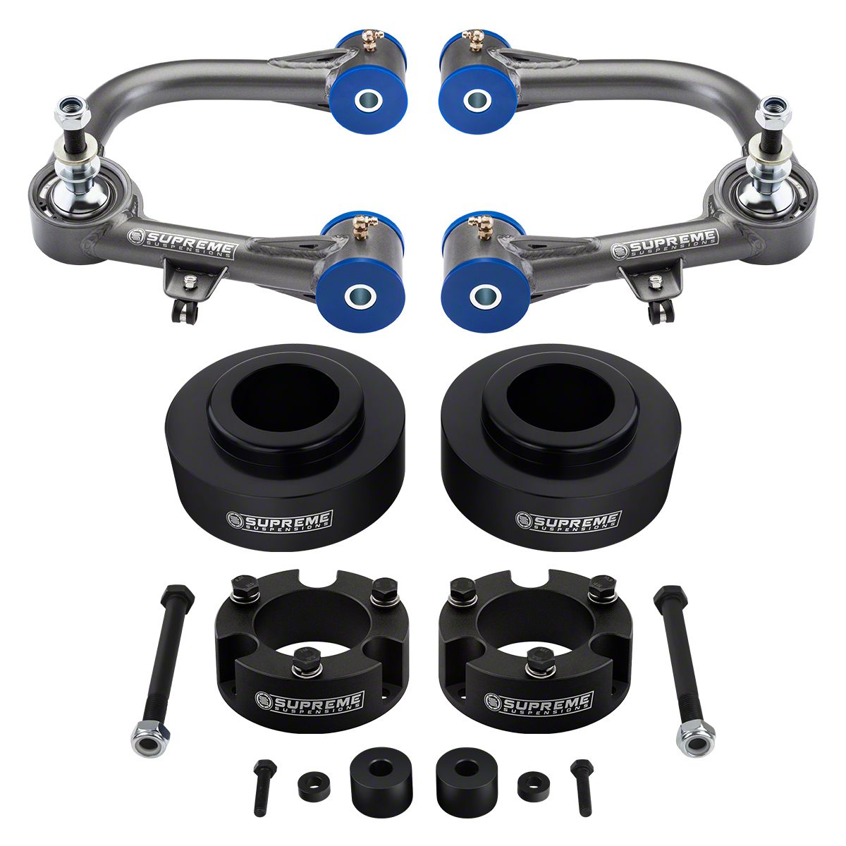 Supreme Suspensions 3.50-Inch Front / 2-Inch Rear Pro Suspension Lift Kit (03-09 4WD 4Runner)