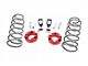 Rough Country 3-Inch Coil Spring Suspension Lift Kit; Anodized Red (03-09 4WD 4Runner w/ X-REAS System)