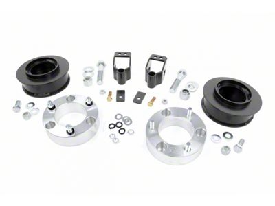 Rough Country 3-Inch Spacer Suspension Lift Kit; Aluminum (03-09 4WD 4Runner w/ X-REAS System)