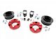 Rough Country 3-Inch Spacer Suspension Lift Kit; Anodized Red (03-09 4WD 4Runner w/ X-REAS System)