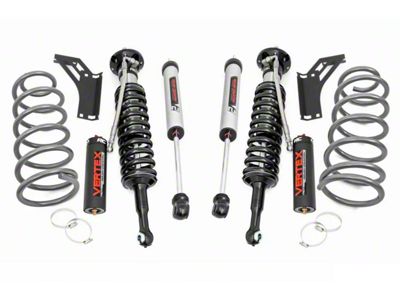 Rough Country 3-Inch Suspension Lift Kit with Vertex Adjustable Coil-Overs and V2 Monotube Shocks (10-23 4WD 4Runner w/o X-REAS System, Excluding TRD Pro)