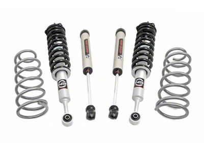 Rough Country 3-Inch Suspension Lift Kit with Lifted Struts and V2 Monotube Shocks (10-23 4WD 4Runner w/o X-REAS System)