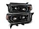 AlphaRex LUXX-Series Projector Headlights; Alpha Black Housing; Clear Lens (10-13 4Runner)