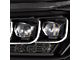 AlphaRex NOVA-Series LED Projector Headlights; Black Housing; Clear Lens (10-13 4Runner)