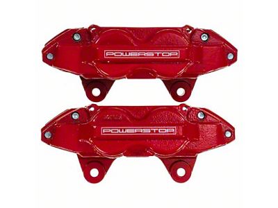 PowerStop Performance Front Brake Calipers; Red (10-15 4Runner)