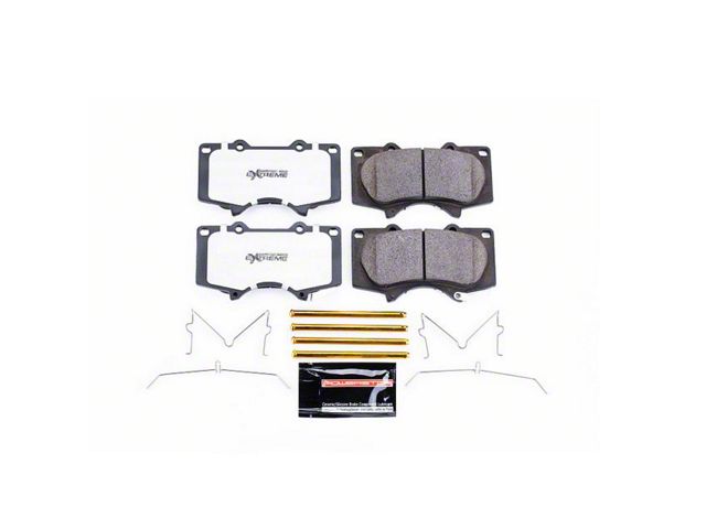 PowerStop Z36 Extreme Truck and Tow Carbon-Fiber Ceramic Brake Pads; Front Pair (10-24 4Runner)