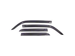 Low Profile Ventvisor Window Deflectors; Front and Rear; Dark Smoke (10-23 4Runner)