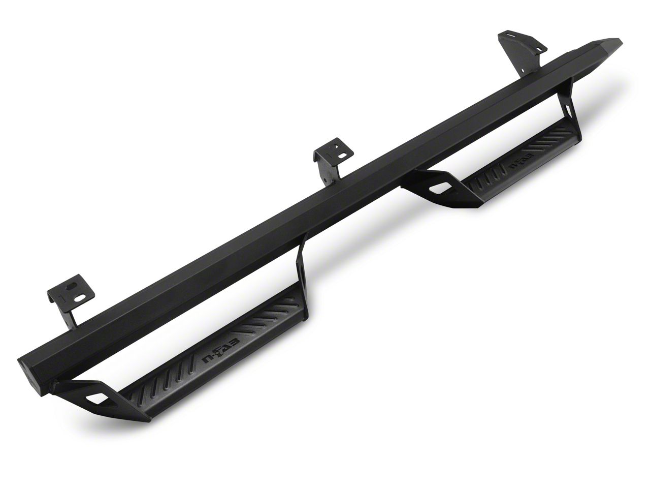 N-Fab Predator Pro Nerf Side Step Bars; Textured Black (14-23 4Runner,  Excluding Limited)