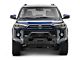 Westin Pro-Series Front Bumper with Angular Bull Bar; Textured Black (14-24 4Runner, Excluding Limited, Nightshade & TRD Sport)