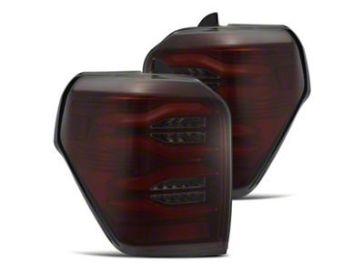 PRO-Series LED Tail Lights; Red Housing; Smoked Lens (10-23 4Runner)