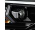 PRO-Series Projector Headlights; Jet Black Housing; Clear Lens (14-20 4Runner)