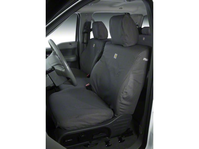 Covercraft SeatSaver Second Row Seat Cover; Carhartt Gravel (10-24 4Runner w/ Third Row Seats)