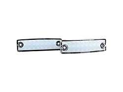 Morimoto XB LED License Plate Lights; Smoked (14-23 4Runner)