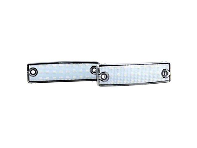 Morimoto XB LED License Plate Lights; Smoked (14-24 4Runner)