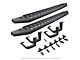 Go Rhino RB20 Running Boards with Drop Steps; Textured Black (14-24 4Runner, Excluding Limited, Nightshade & TRD Sport)