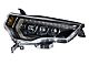 Morimoto XB LED Headlights with White DRL; Black Housing; Clear Lens (21-24 4Runner w/ Factory LED Low/LED High Beam Headlights)