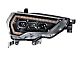 Morimoto XB LED Headlights with White DRL; Black Housing; Clear Lens (21-24 4Runner w/ Factory LED Low/Halogen High Beam Headlights)