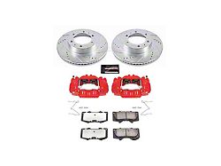 PowerStop Z36 Extreme Truck and Tow 6-Lug Brake Rotor, Pad and Caliper Kit; Front (05-23 Tacoma)