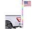 Master Tailgaters 5-Foot Spiral Chasing LED Flag Pole with Hitch Mount (Universal; Some Adaptation May Be Required)