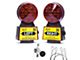 Master Tailgaters Wireless Trailer Tow Lights; 4-Pin Round Connection (Universal; Some Adaptation May Be Required)