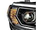 AlphaRex LUXX-Series Projector Headlights; Alpha Black Housing; Clear Lens (21-24 4Runner)