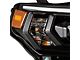 AlphaRex LUXX-Series Projector Headlights; Alpha Black Housing; Clear Lens (21-24 4Runner)