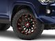 XF Offroad XF-224 Gloss Black Red Milled 6-Lug Wheel; 20x10; -12mm Offset (10-24 4Runner)
