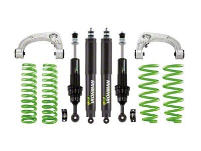 Ironman 4x4 3-Inch Foam Cell Pro Medium Load Suspension Lift Kit with Shocks; Stage 2 (10-23 4Runner w/o KDSS System)
